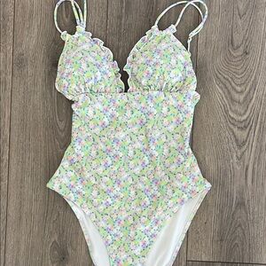 Floral One-Piece Swimsuit